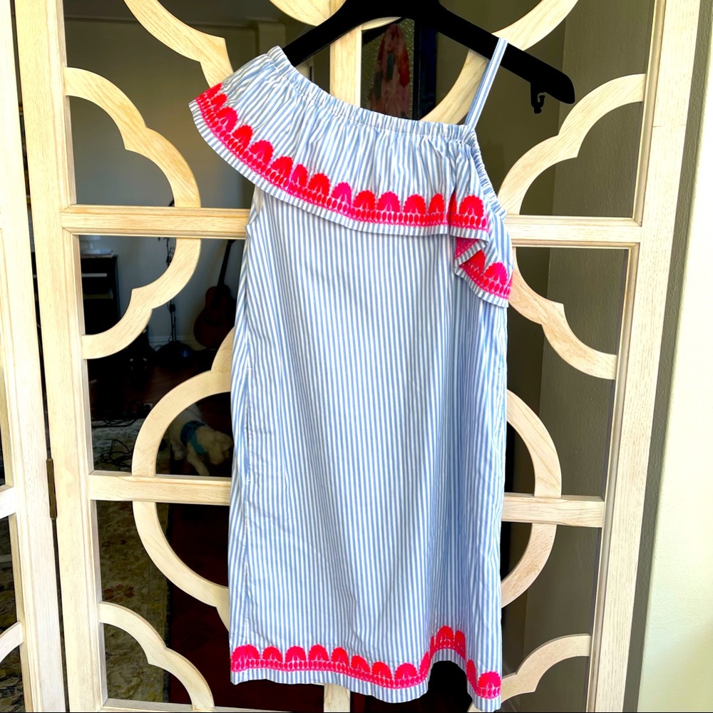 Vineyard Vines girls size 12 striped dress